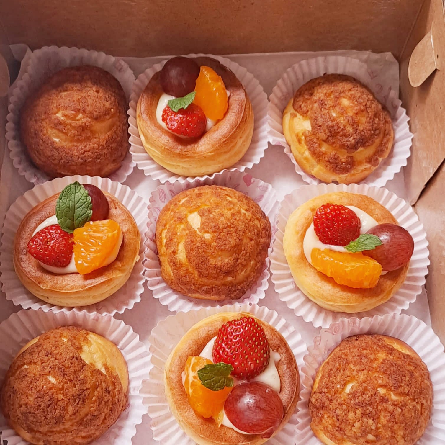 Soes Buah dan Coux 2