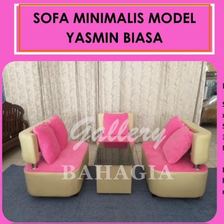 Sofa Minimalis Model Yasmin Biasa