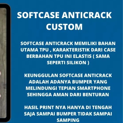 Softcase anticrack custom 