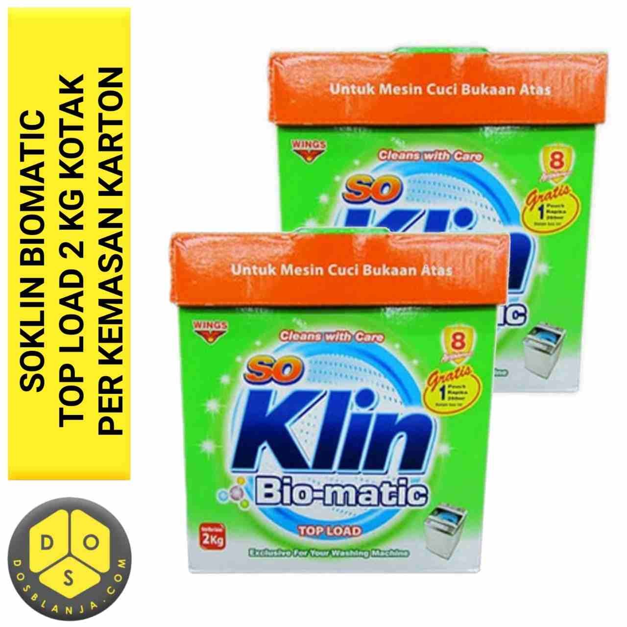 Soklin Biomatic Topload Kotak 2 Kg