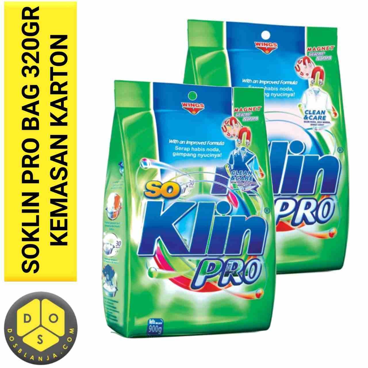 Soklin Detergen 320 Gr