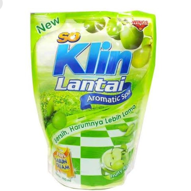 Sokline Lantai Fruity Apple 400 Ml