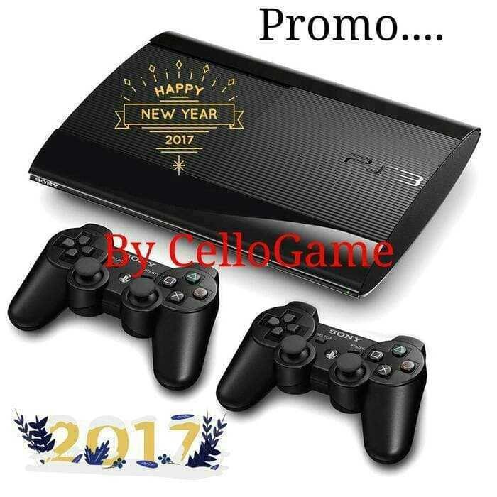 Sony Ps3 Super Slim Ofw HddHardisk 250Gb Ofw Isi Fullgame Cfw2 Stik 2