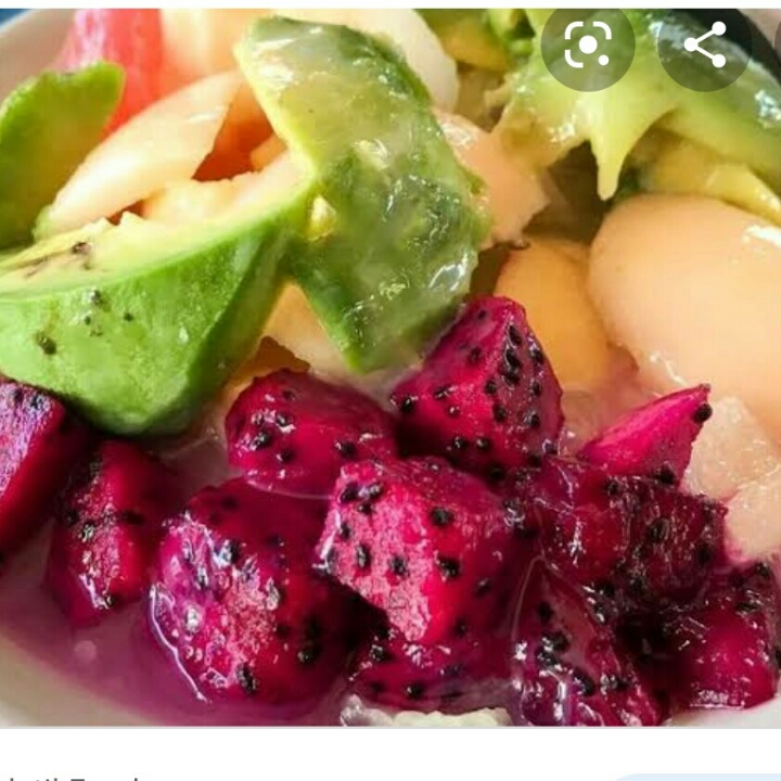 Sop Buah Kaldu Juice Buah Naga