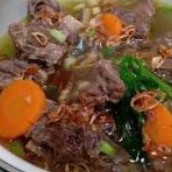 Nasi Sop Daging Sambal Teri