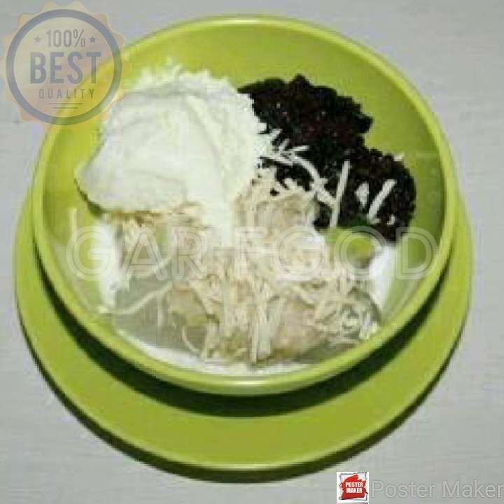 Sop Durian Ketan Hitam