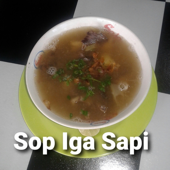 Sop Iga Sapi 