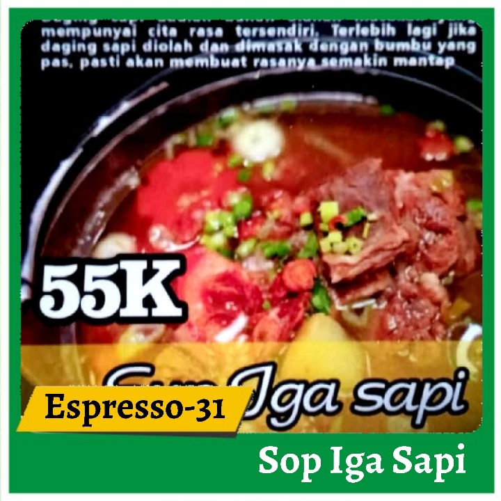 Sop Iga Sapi