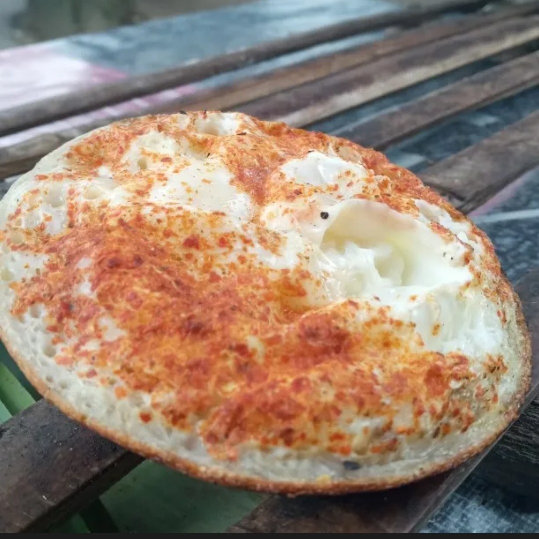 Sorabi Telor Ceplok Pedas Free Sambel Oncom