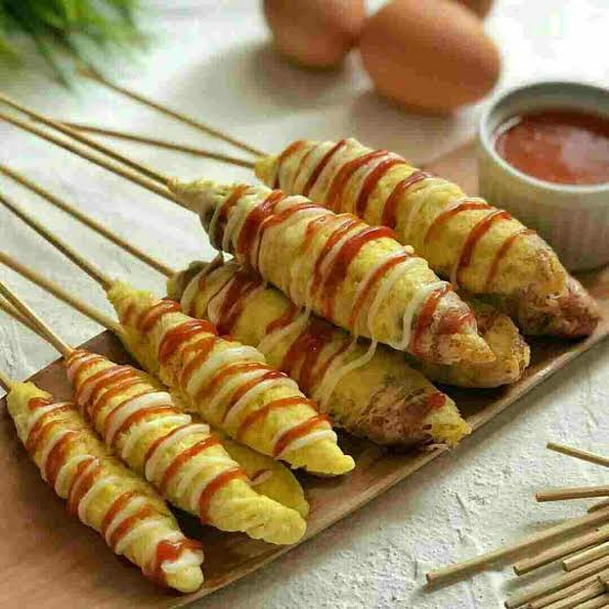 Sosis Telur Gulung