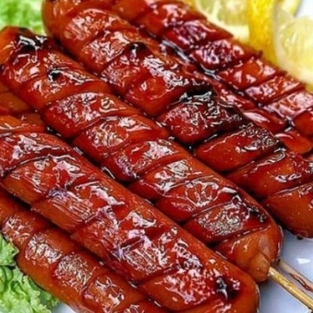 Sosis Bakar Rasa Pedas Manis 