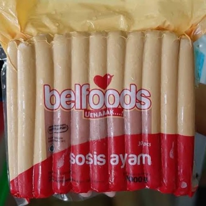 Sosis Belfods 1kg Isi 30pcs