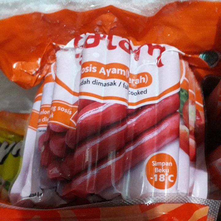 Sosis Salam Ayam Merah 