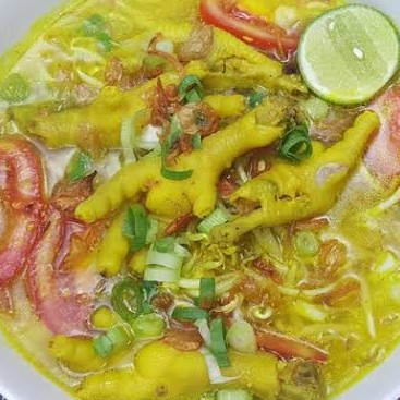 Soto Ayam Plus Ceker