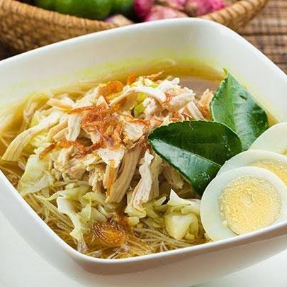 Soto Ayam Plus Nasi