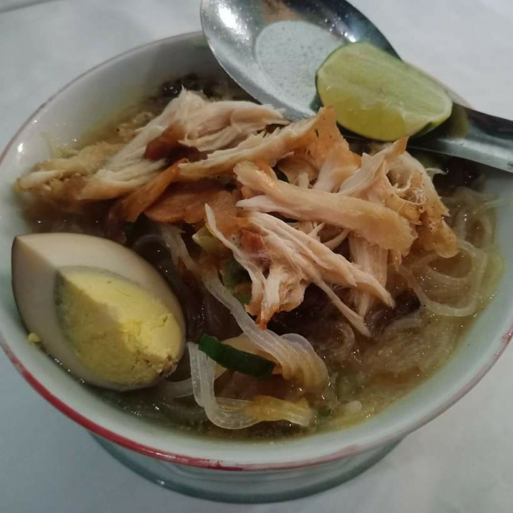 Soto Ayam Semarang Campur Nasi