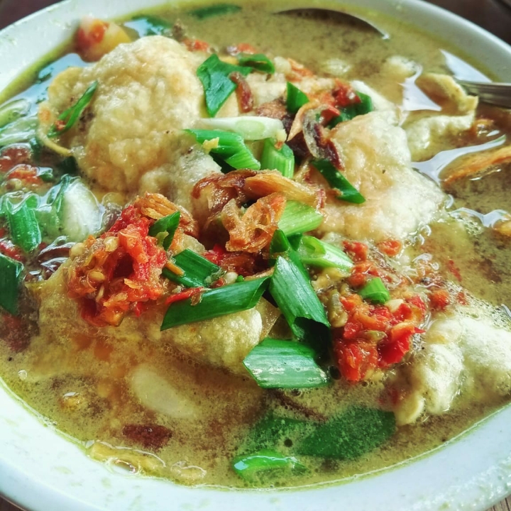 Soto Betawi Isi Babat Tanpa Nasi