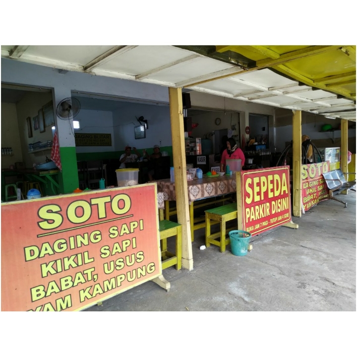 Soto Daging Blitar Bu Hj Dakri - Tempeh