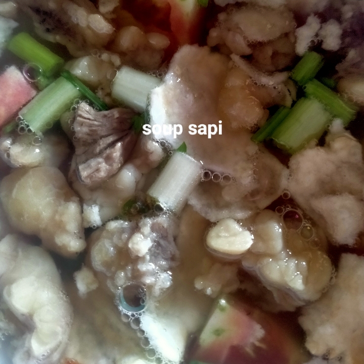 Soup Sapi Tanpa Nasi