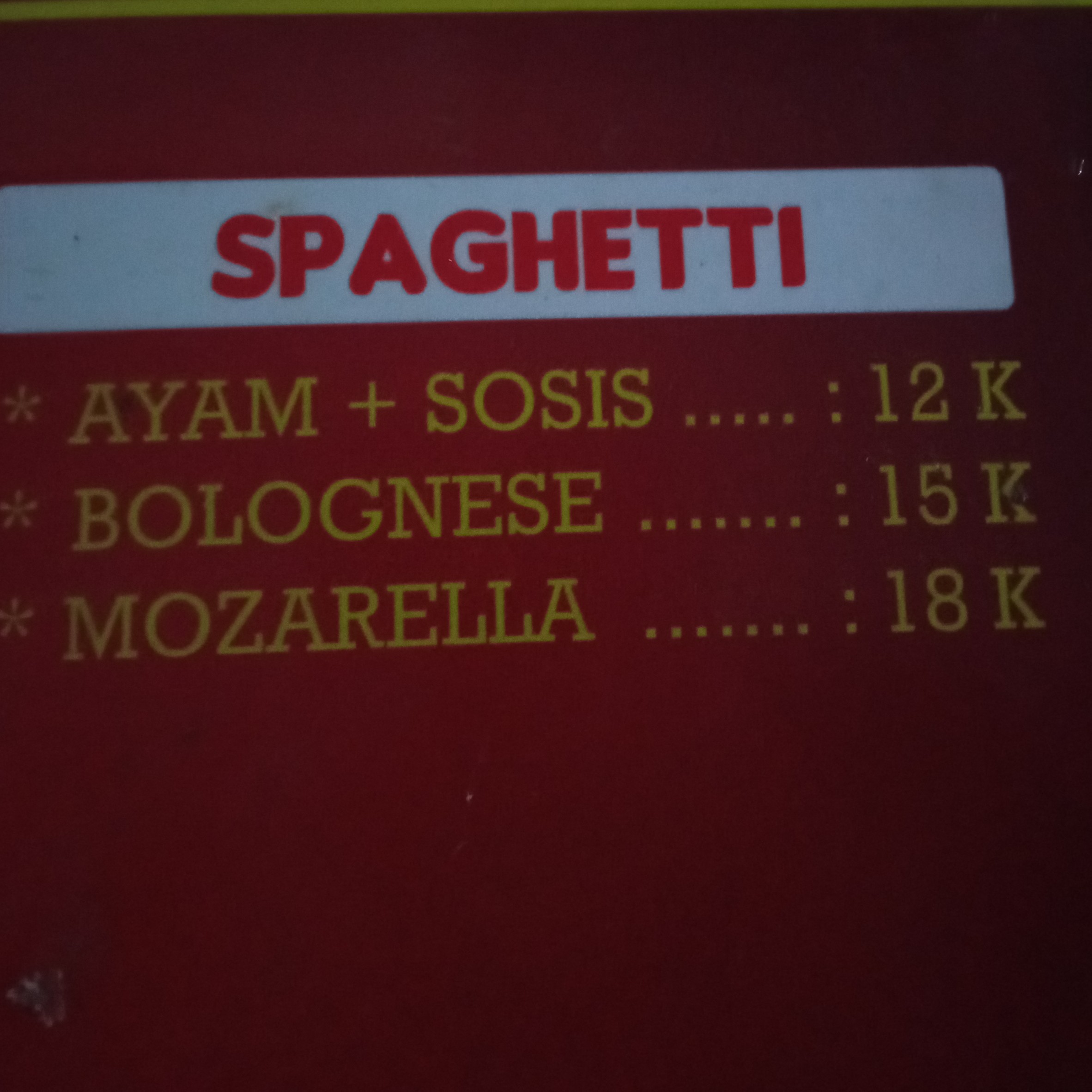 Spaghetti