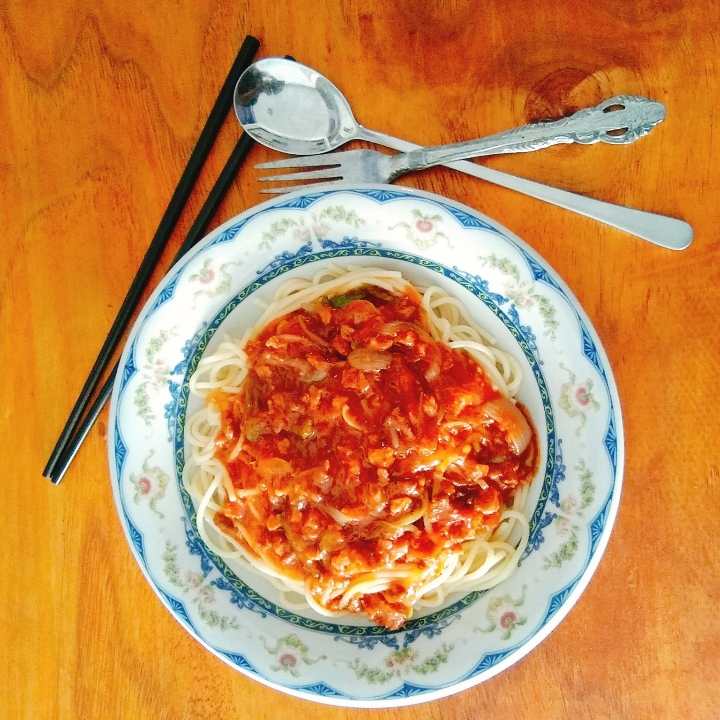 Spaghetti Ala Cafe Resto Buki