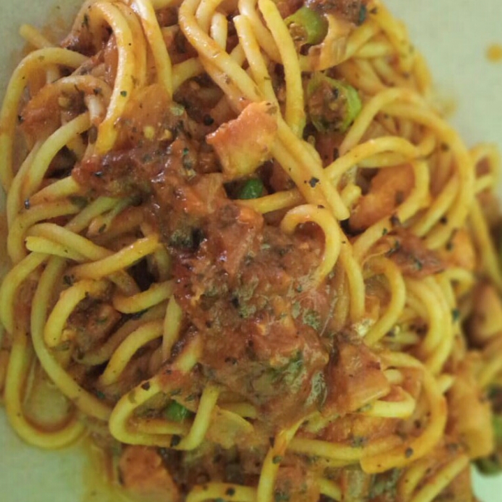 Spaghetti Ayam