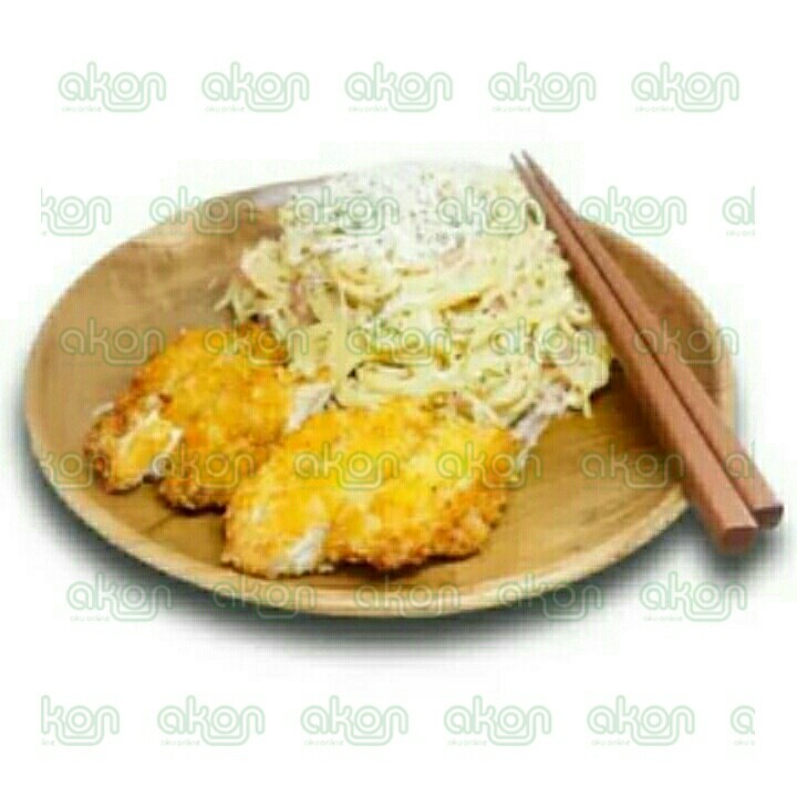 Spaghetti Carbonara Katsu