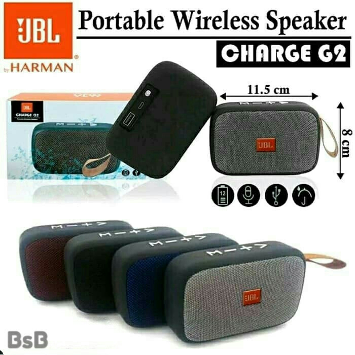 Speaker Bluetooth JBL CHARGE G2