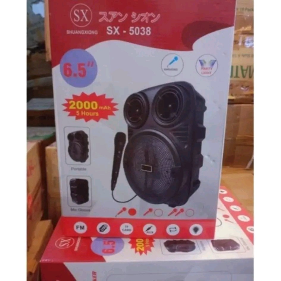 Speaker Bluetooth Sx-5038