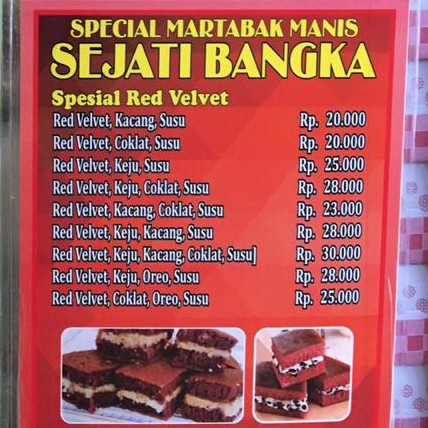 Martabak Special Red Velvet