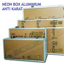 Spesial Box Aluminium 45x90 Cm
