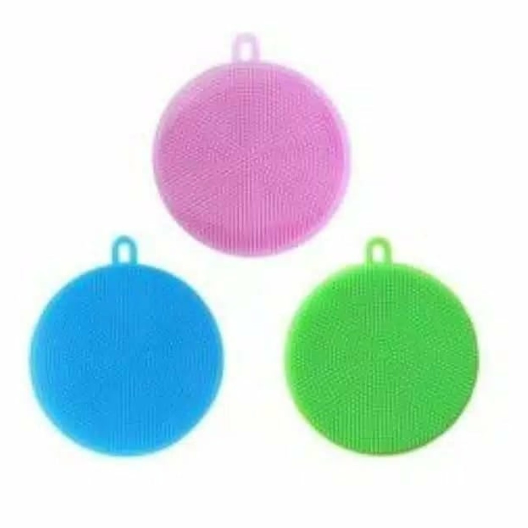 Spon Cuci Piring Silikon Multicolor