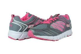 Spotec SPC 2.5 Sepatu Lari Wanita - Dark Grey-Hot Pink