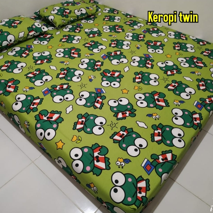 Sprei Keropi Twin