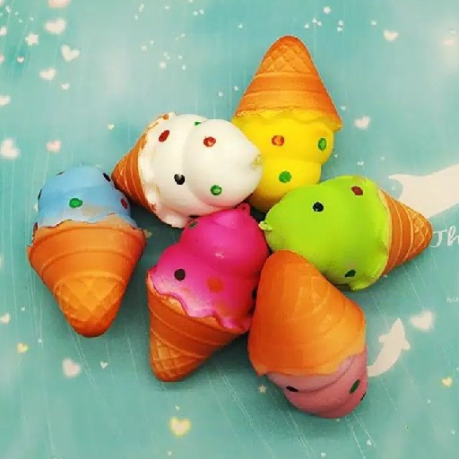 Mini Squishy Ice Cream Cone