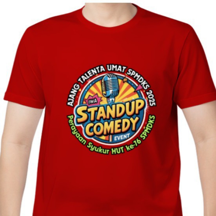 Standup Comedy SPMDKS Kaos Oblong  2