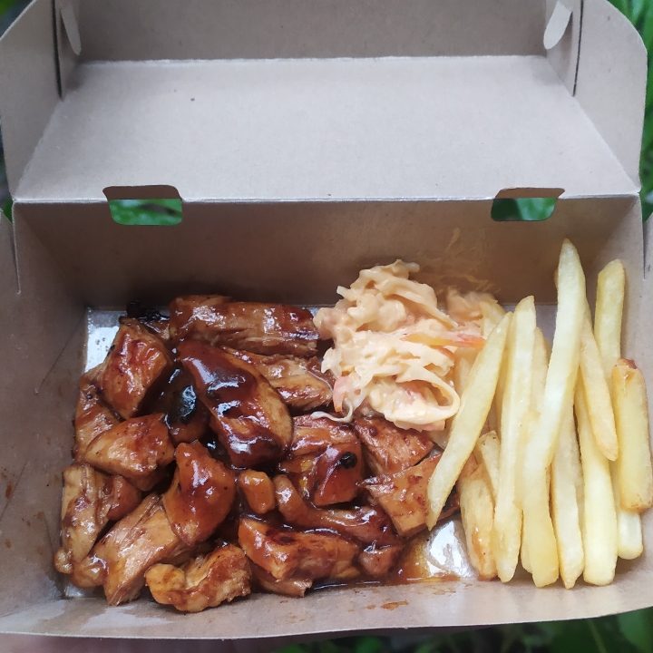 Steak Ayam Tanpa Tepung Saus Barbeque 3