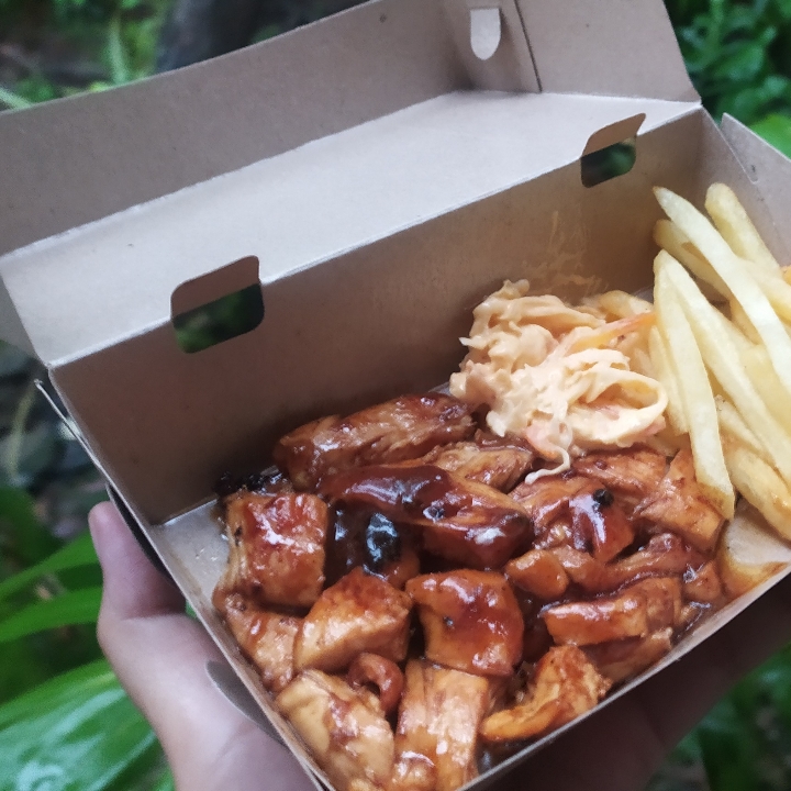 Steak Ayam Tanpa Tepung Saus Barbeque 4