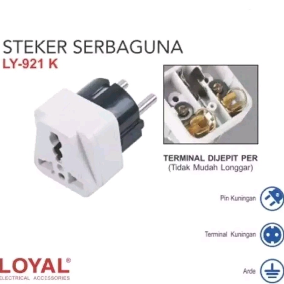 Steker Serbaguna Ly 921k