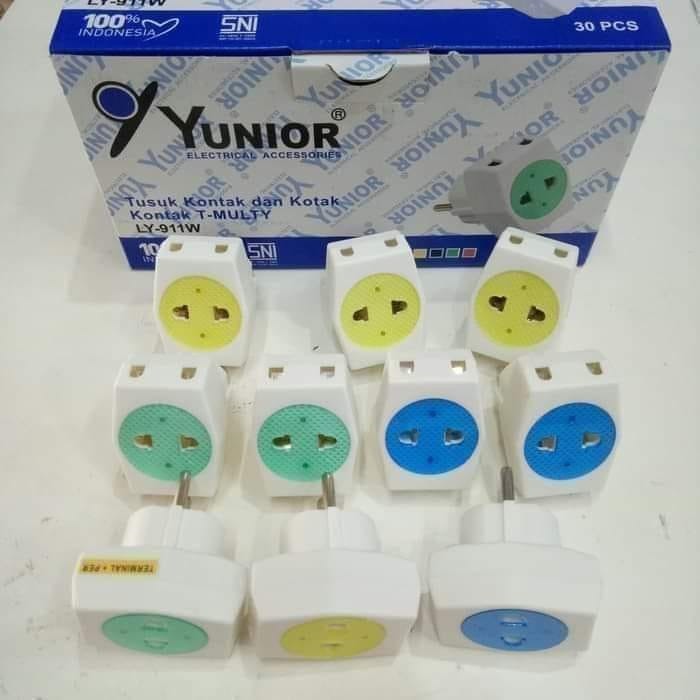 Steker T Multy Warna Yunior LY-911W By Loyal