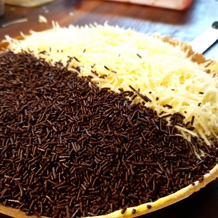 Stengah Keju Stengah Coklat