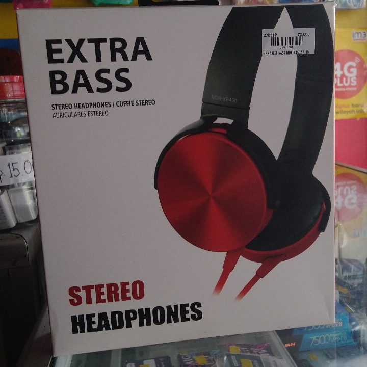 Stereo Headphone Mdr-x450p