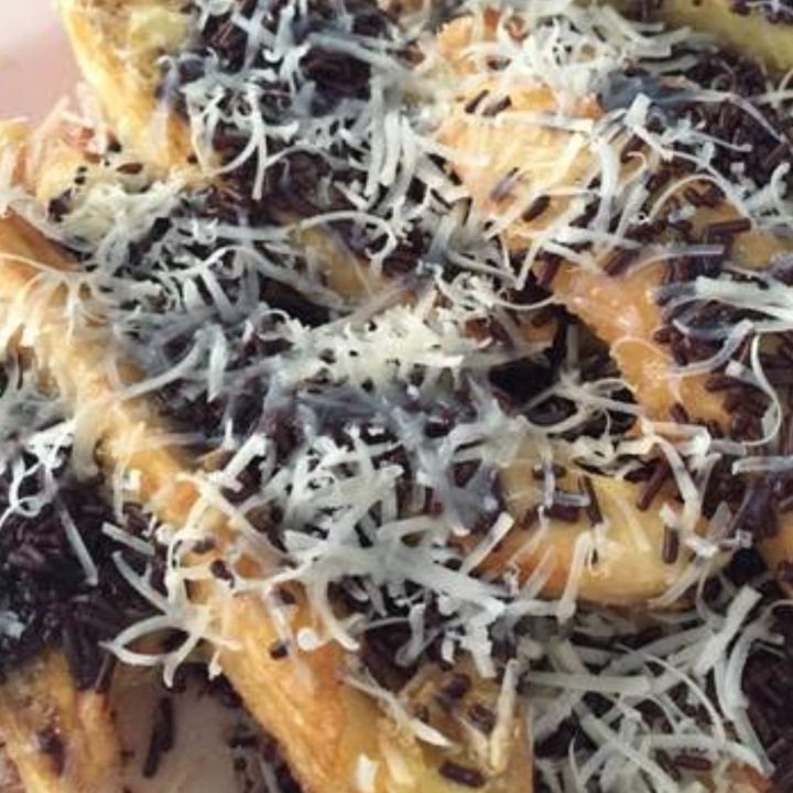 Stik Pisang Coklat Keju
