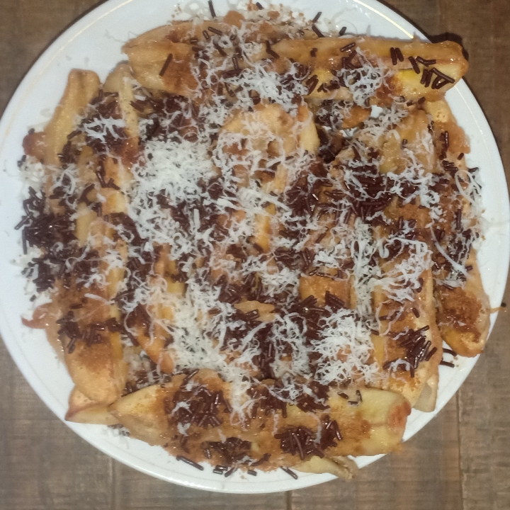 Stik Pisang Coklat Keju