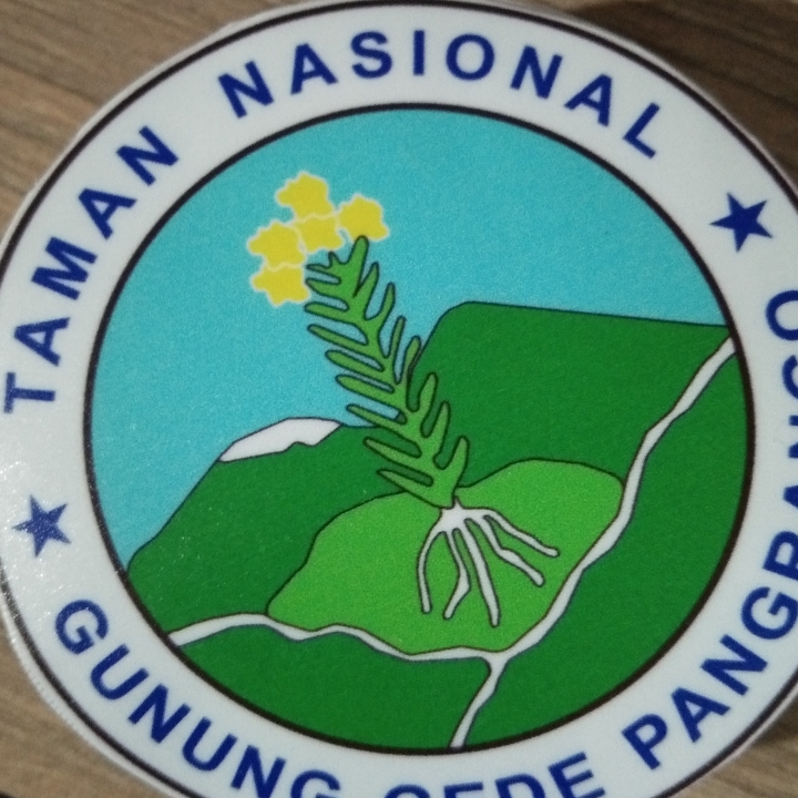 Stiker Gedepangrango