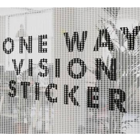 Stiker One Way