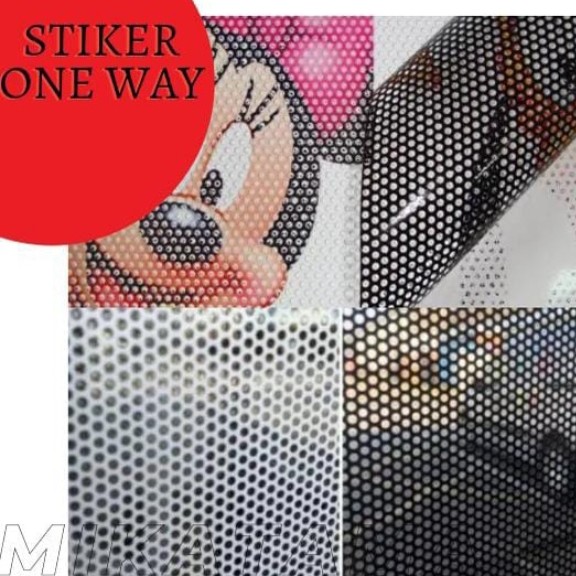 Stiker One Way 2