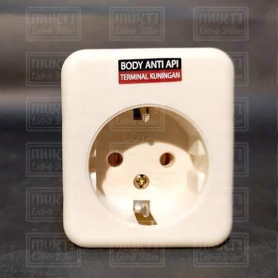 Stop Kontak Body Anti Api Terminal Kuningan