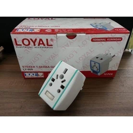 Stop Kontak Serbaguna Kotak Steker Loyal Ly 909