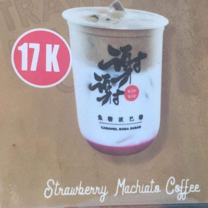 Strawberry Machiato Coffee